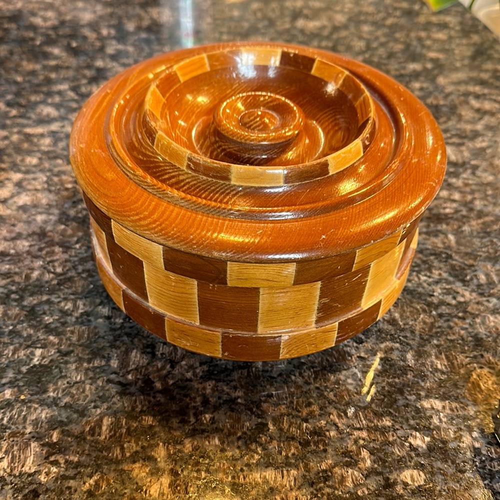 Vintage California Redwood Bowl
